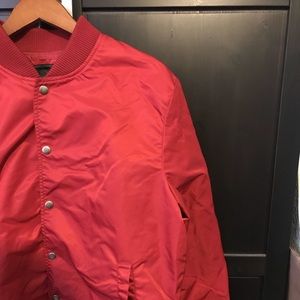 21 Men red bomber jacket